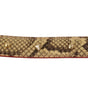 Dolce & Gabbana Beige Exotic Leather Crystals Shoulder Strap
