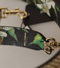 Dolce & Gabbana Beige Exotic Leather Crystals Reversible Shoulder Strap