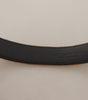 Dolce & Gabbana Brown Velvet Bronze Vintage Logo Metal Buckle Belt