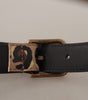 Dolce & Gabbana Brown Leopard Print Vintage Metal Waist Buckle Belt