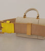 Dolce & Gabbana Yellow Leather Devotion Heart Micro Bag Headphones Belt