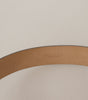 Dolce & Gabbana Metallic Silver Leather Metal Waist Buckle Belt