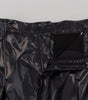 Dolce & Gabbana Black Shining Nylon Skinny Men Pants