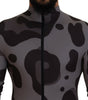 Dolce & Gabbana Elite Gray Patterned Men's Wetsuit Swimwear