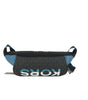 Michael Kors Cooper Large Blue Multi Leather Embroidered Logo Utility Belt Bag
