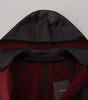 Dolce & Gabbana Black Trench Hooded Parka Cotton Jacket