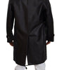 Dolce & Gabbana Black Trench Hooded Parka Cotton Jacket