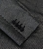 Dolce & Gabbana Black Silver Jacquard Slim Fit Jacket Blazer