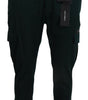 Dolce & Gabbana Green Cargo Cotton Stretch Jeans Pant