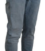 Dolce & Gabbana Blue Wash Slim Fit Cotton Denim Jeans
