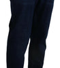 Dolce & Gabbana Dark Blue Cotton Denim SKINNY Jeans