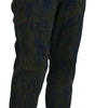 Dolce & Gabbana Blue Green Skinny Cotton Denim Jeans