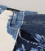 Dolce & Gabbana Blue Ceasar Denim Cotton Loose Fit Jeans