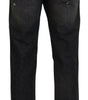 Dolce & Gabbana Gray Green Denim Regular Fit Jeans
