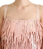 Dolce & Gabbana Pink Tinsel Sleeveless Shift A-line Dress
