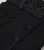 Dolce & Gabbana Black Fit Wool Stretch Sheath Mini Dress