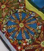 Dolce & Gabbana Multicolor Sicily Silk A-line Long Gown Dress