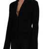 Dolce &amp; Gabbana Élégante veste noire à manches longues
