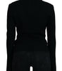 Dolce &amp; Gabbana Élégante veste noire à manches longues