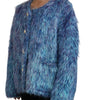 Dolce & Gabbana Multicolor Polyester Fringes Coat Jacket