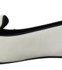 Dolce & Gabbana White Velvet Slip Ons Loafers Flats Shoes