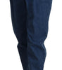 Dolce &amp; Gabbana Elegant High Waist Blue Jeans