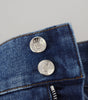 Dolce &amp; Gabbana Elegant High Waist Blue Jeans