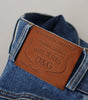 Dolce &amp; Gabbana Elegant High Waist Blue Jeans