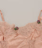 Dolce & Gabbana Elegant Pink Silk Lingerie Top
