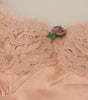 Dolce & Gabbana Elegant Pink Silk Lingerie Top