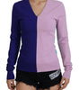 Dolce & Gabbana Multicolor V-neck Viscose Long Sleeves Sweater