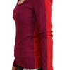Dolce & Gabbana Multicolor Viscose Square Neck Pullover Sweater