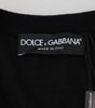 Dolce & Gabbana Black Floral Lace Button Cardigan Sweater
