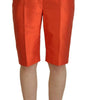 Dolce &amp; Gabbana Elegant Silk High-Waist Cropped Pants