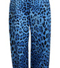 Dolce &amp; Gabbana Elegant High Waist Straight Pants
