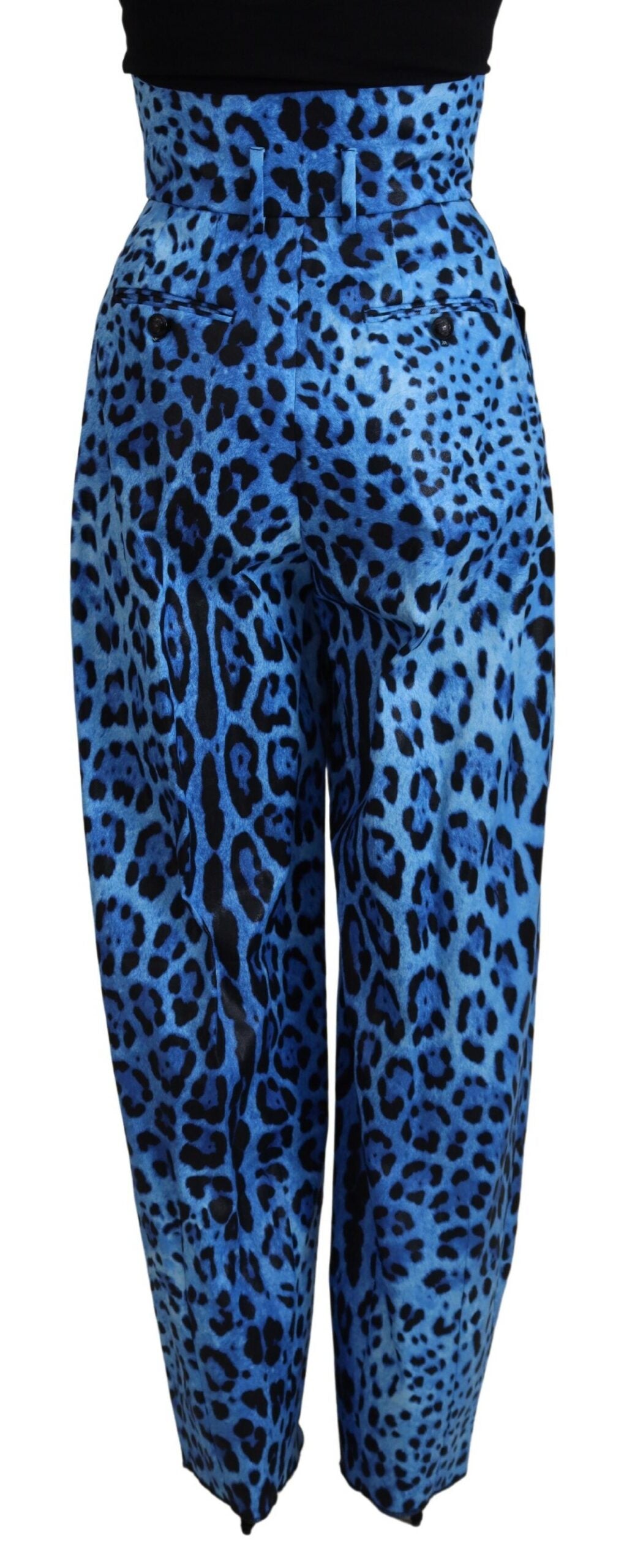 Dolce &amp; Gabbana Elegant High Waist Straight Pants