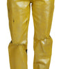 Dolce &amp; Gabbana Chic High Waist Straight Jeans in Vibrant Yellow