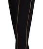 Dolce &amp; Gabbana Elegant High Waist Tapered Wool Pants