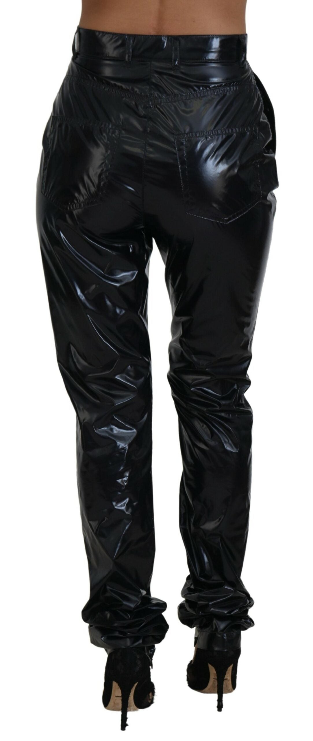 Dolce &amp; Gabbana Chic High Waist Skinny Pants - Elegance Reimagined