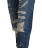Dolce &amp; Gabbana Elegant High Waist Skinny Jeans