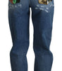 Dolce &amp; Gabbana Elegant High Waist Skinny Jeans