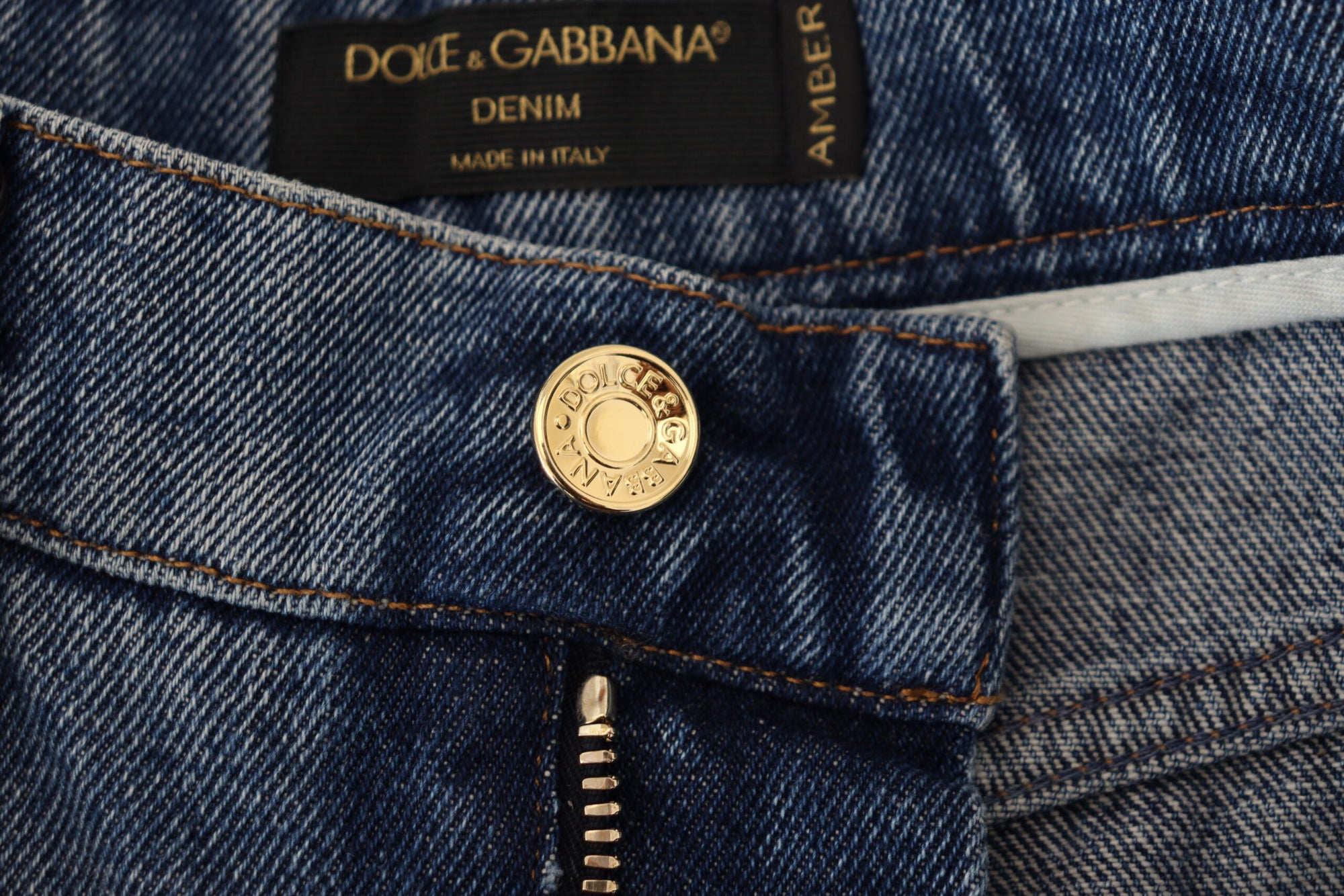 Dolce &amp; Gabbana Elegant High Waist Skinny Jeans