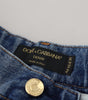 Dolce &amp; Gabbana Elegant High Waist Skinny Jeans