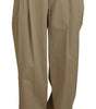 Dolce &amp; Gabbana Elegant High Waist Tapered Trousers
