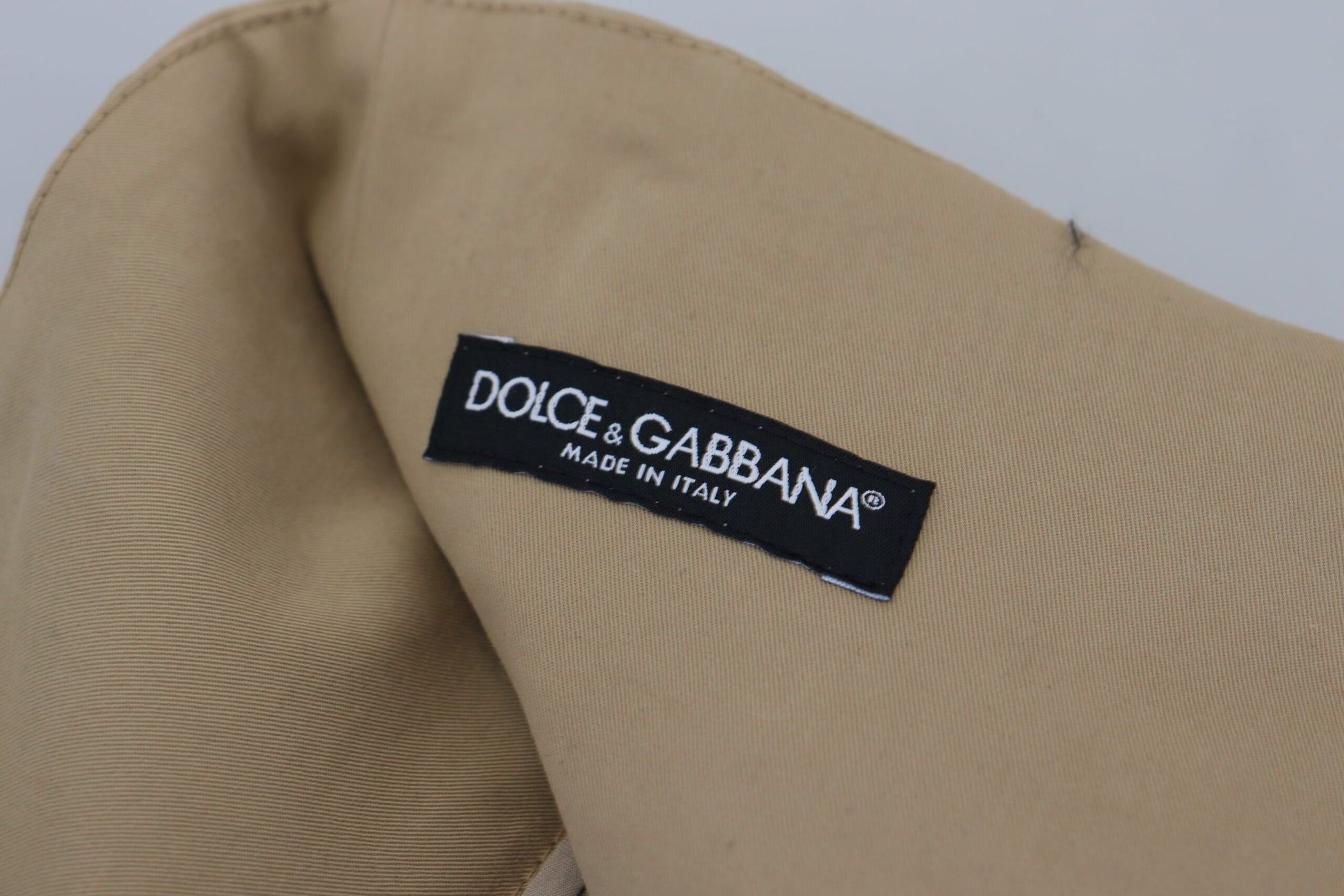 Dolce &amp; Gabbana Elegant High Waist Tapered Trousers