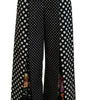 Dolce &amp; Gabbana Elegant High-Waist Polka Dot Pants