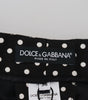 Dolce &amp; Gabbana Elegant High-Waist Polka Dot Pants