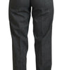 Dolce &amp; Gabbana High-Waist Plaid Virgin Wool Pants