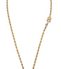 Dolce & Gabbana Gold Brass Chain SUPER PIG Pendant Logo Necklace