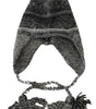 Dolce & Gabbana Gray Warm Fleece Ear Flaps Knit Beanie Hat